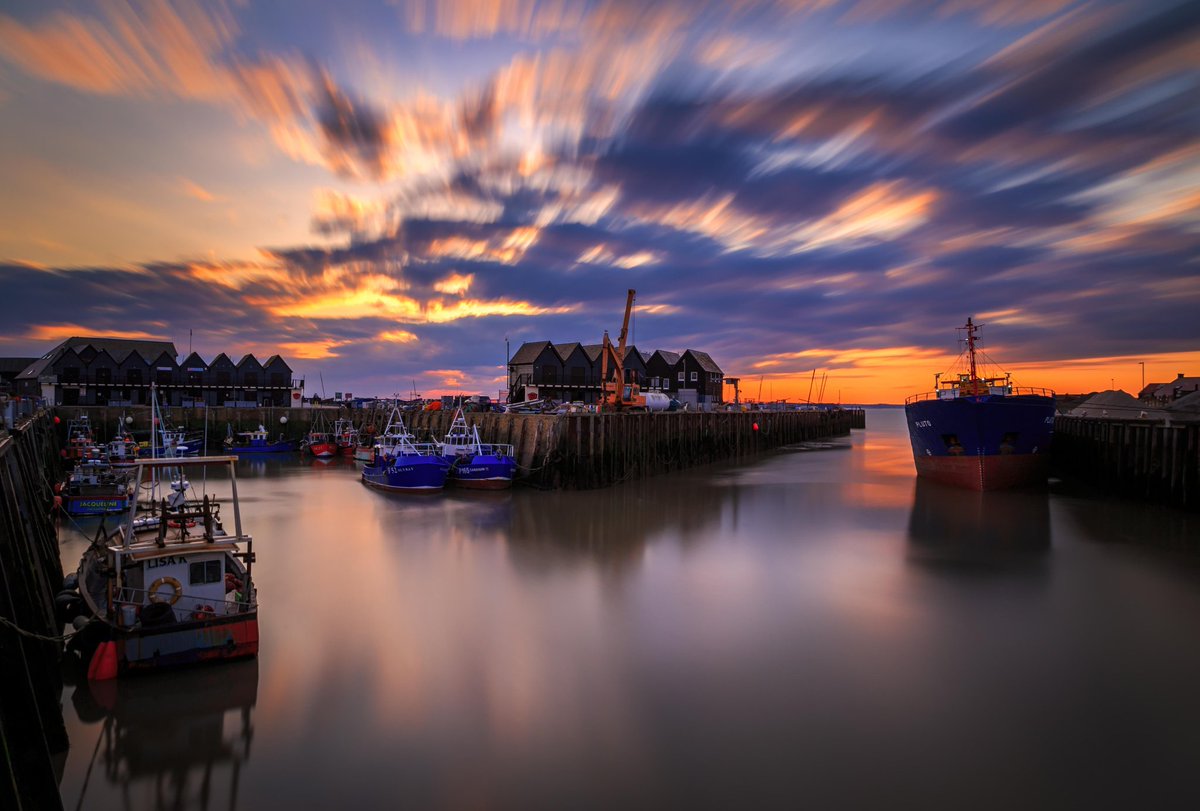 Proud to have my popular Whitstable Harbour sunset on one of the new information boards displayed in the harbour. #Whitstable #photography @WhitstableHarbr @WhitstableLive