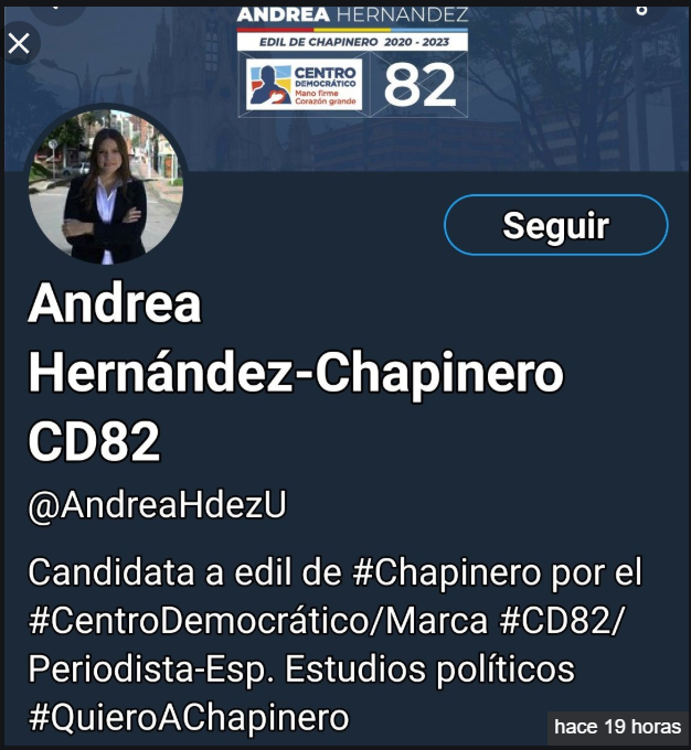 Matador000's tweet photo. ¿Alguno de ustedes votaría por Andrea Hernández después de este comentario? https://t.co/MWUMM8VfxB