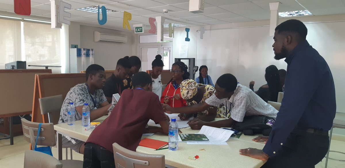 senaagbodjah's tweet photo. #AshesIX Week 2 has started here #atAshesi.
Participants in the entrepreneurship module are visualizing their expectations for the week using analogies! https://t.co/65PnZfMDaF
