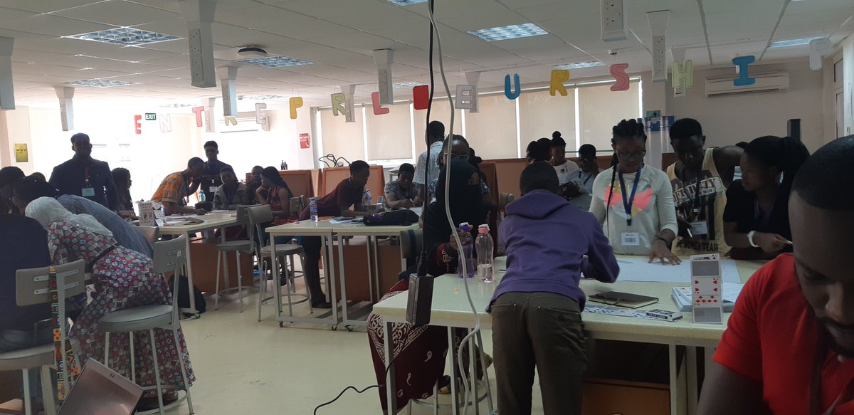 senaagbodjah's tweet photo. #AshesIX Week 2 has started here #atAshesi.
Participants in the entrepreneurship module are visualizing their expectations for the week using analogies! https://t.co/65PnZfMDaF