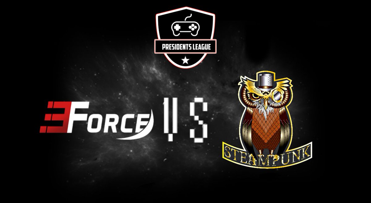 PresidentsLeag1's tweet photo. #CR | #16AvosDeFinal

Duelos Entre Dos Escuadras Donde La Eternidad Buscará Vencer A Unos Buos Que También Tiene Ganas De Vencer

@EternityForceGG 🆚 @SteamPunkCR 

#GoPresidents https://t.co/kKYCoC7izt
