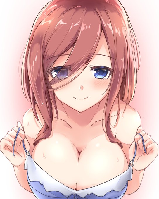 Kai (カイ)さんがTwitterに投稿した中野三玖(五等分の花嫁)のイラスト。
