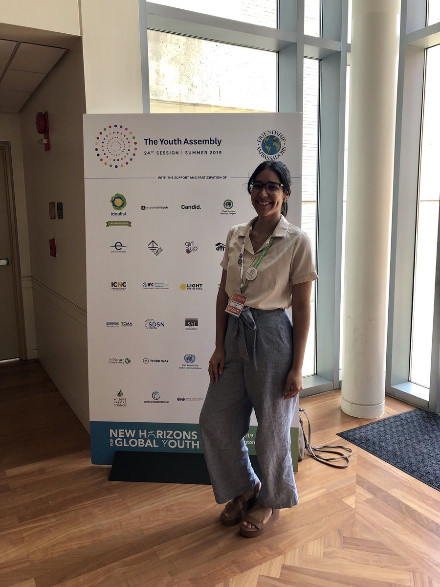 AlexMaldoLopez's tweet photo. In the last few days I have learned about human dev&amp;peace. But most importantly I have met AMAZING people from all over the world who have inspired me. It’s an HONOR to have crossed paths &amp; will continue communicating with each other. #TheYouthAssembly #YA24 #FriendshipGeneration https://t.co/vj9vhNEPLu