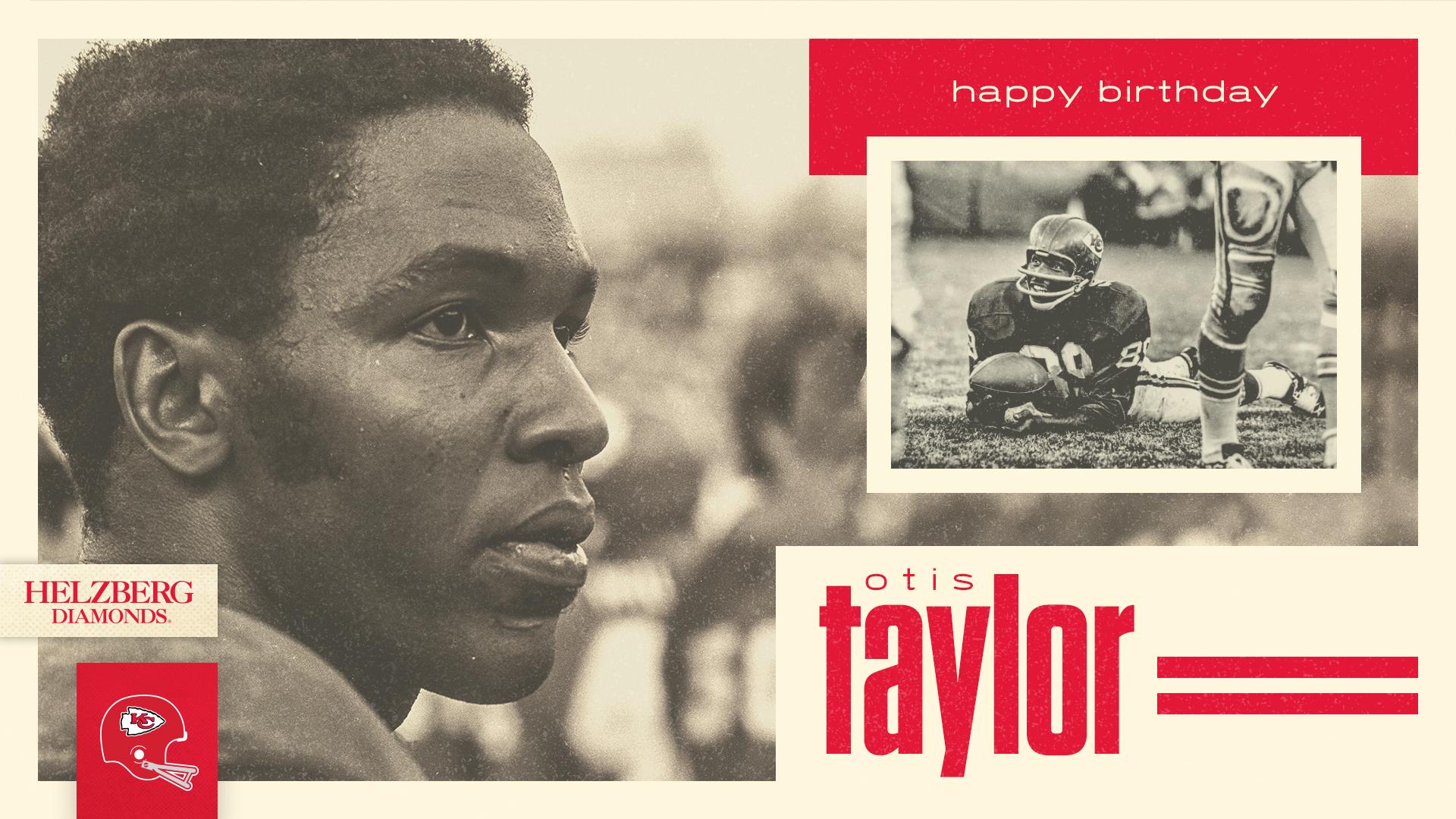 One of the greatest players to wear a Chiefs uniform!

Happy birthday, Otis Taylor! 