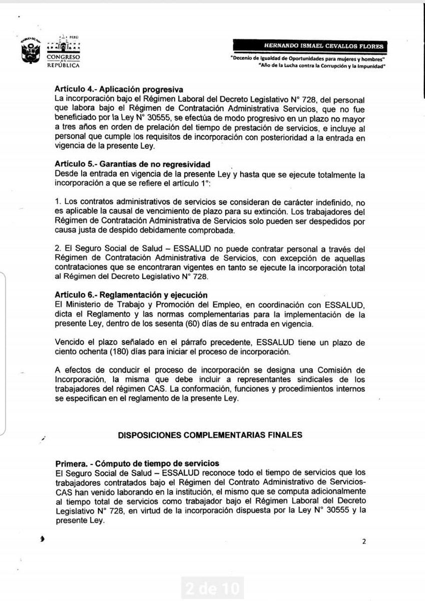 Thonycoor's tweet photo. Sr. Parlamentarios apoyen la aprobación de nuestra ley para disfrutar de un trabajo digno sin discriminación. #CasNuncaMasIIEtapaEssalud @HCevallosFlores @IndiraHuilca @msalazarcongres @UrsulaLetonaP @Pedro_Olaechea @rosamariabartra @dsalaverryv https://t.co/vy5Cq2s9cR