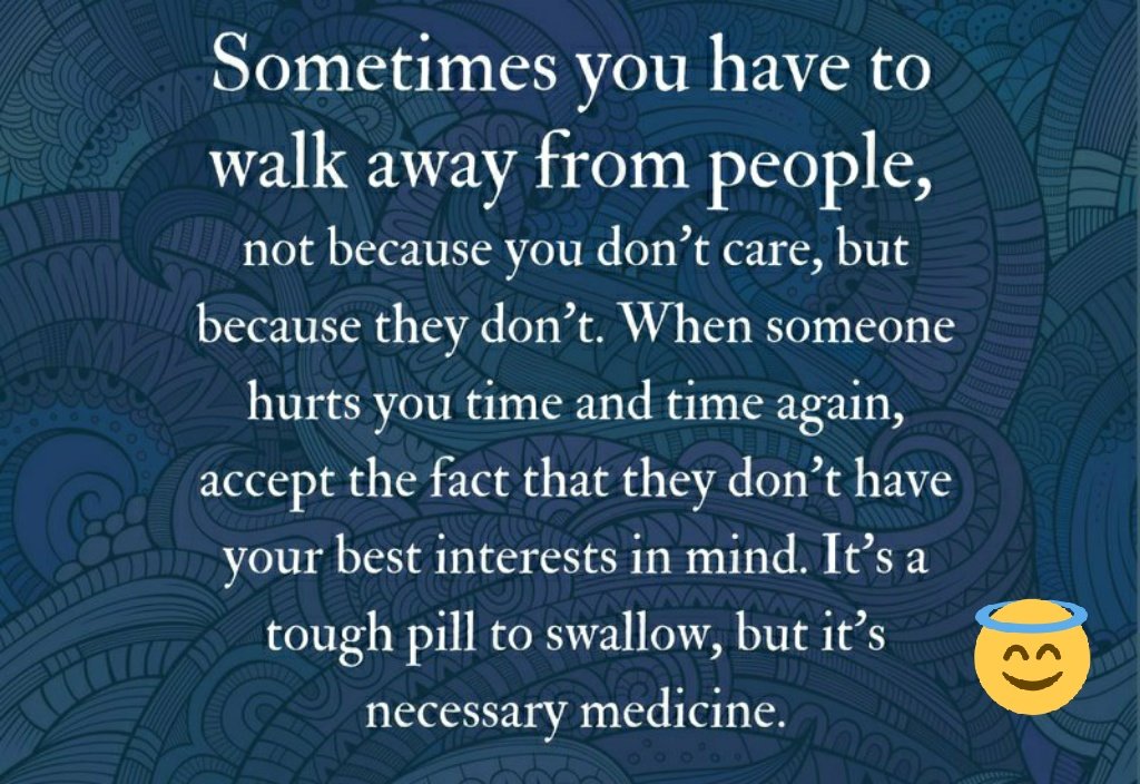 HunterStmrng's tweet photo. Quote of the day #WalkAway #DontGetHurt https://t.co/E4uhntBDTo