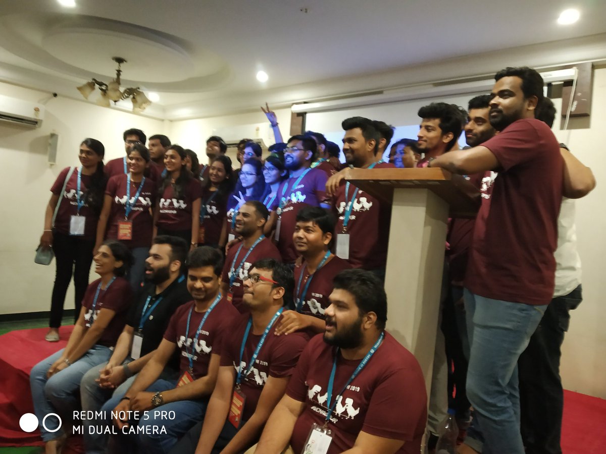 HaathiHost's tweet photo. Thank you to all organisers, volunteers, attendees and sponsors for @wcnagpur for making the event so fun and informative...

#HaathiHost #WCNagpur https://t.co/c7g9lkHr0I