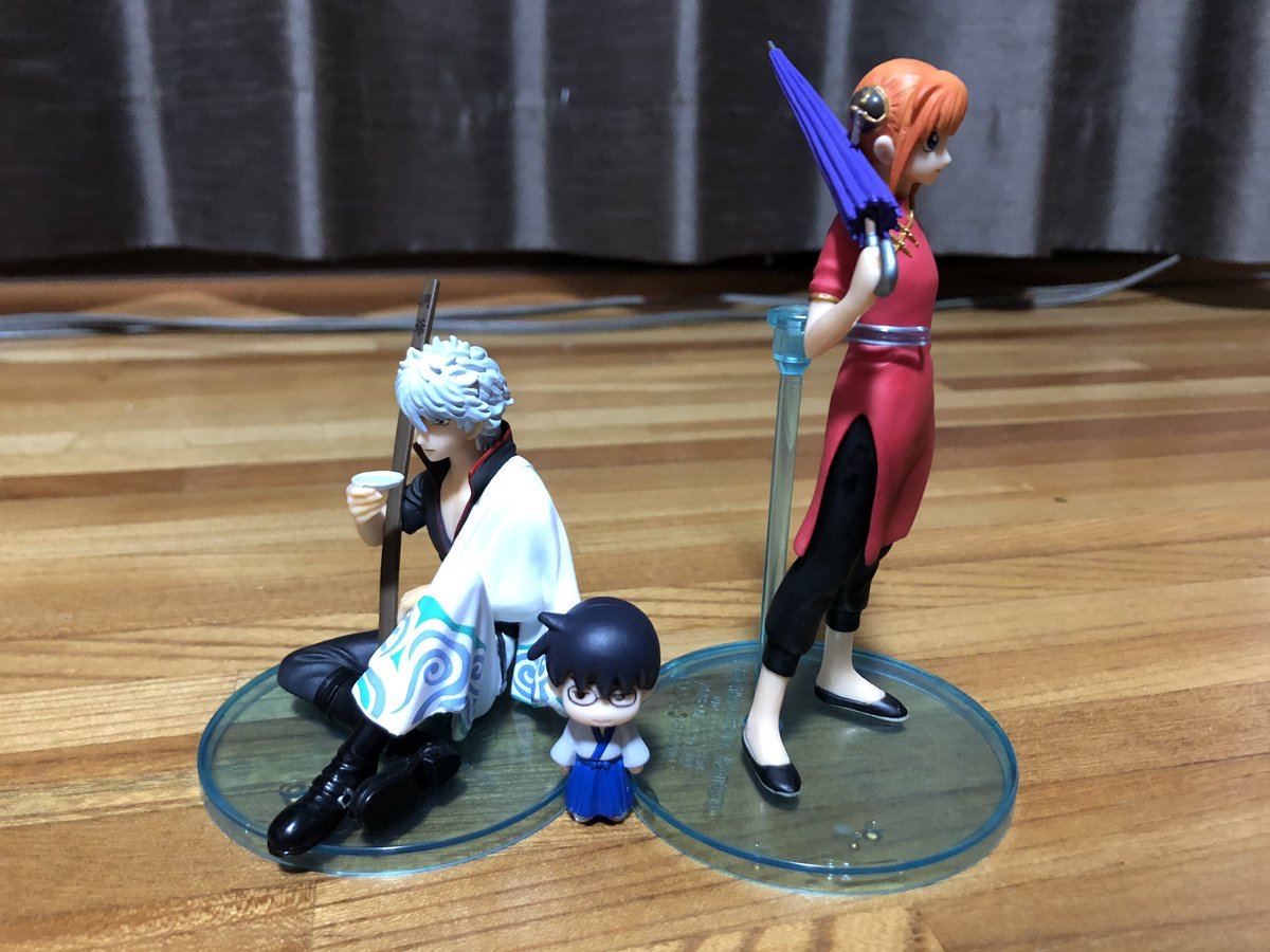 ぱっつぁんオルタピオカ على تويتر 新八 なんで僕だけデフォルメフィギュアだァァァァ 銀時 新八だからな 神楽 そうアル 新八にリアル系フィギュアは10年早いネ 銀魂 Gintama マジでいくら探しても新八だけリアル系フィギュア出てこなかった 志村新八