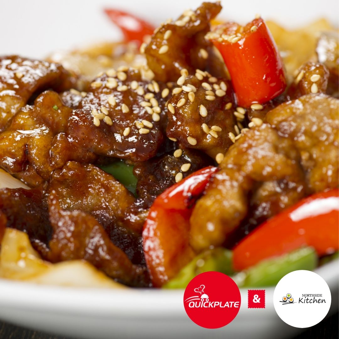 quickcartja's tweet photo. Dinner is served! Your favourite Chinese dish from #NorthsideKitchen could be delivered to your door today. Just order at https://t.co/EH2Qx1iFN6 and we'll handle the rest! https://t.co/pNELVUBZdn
