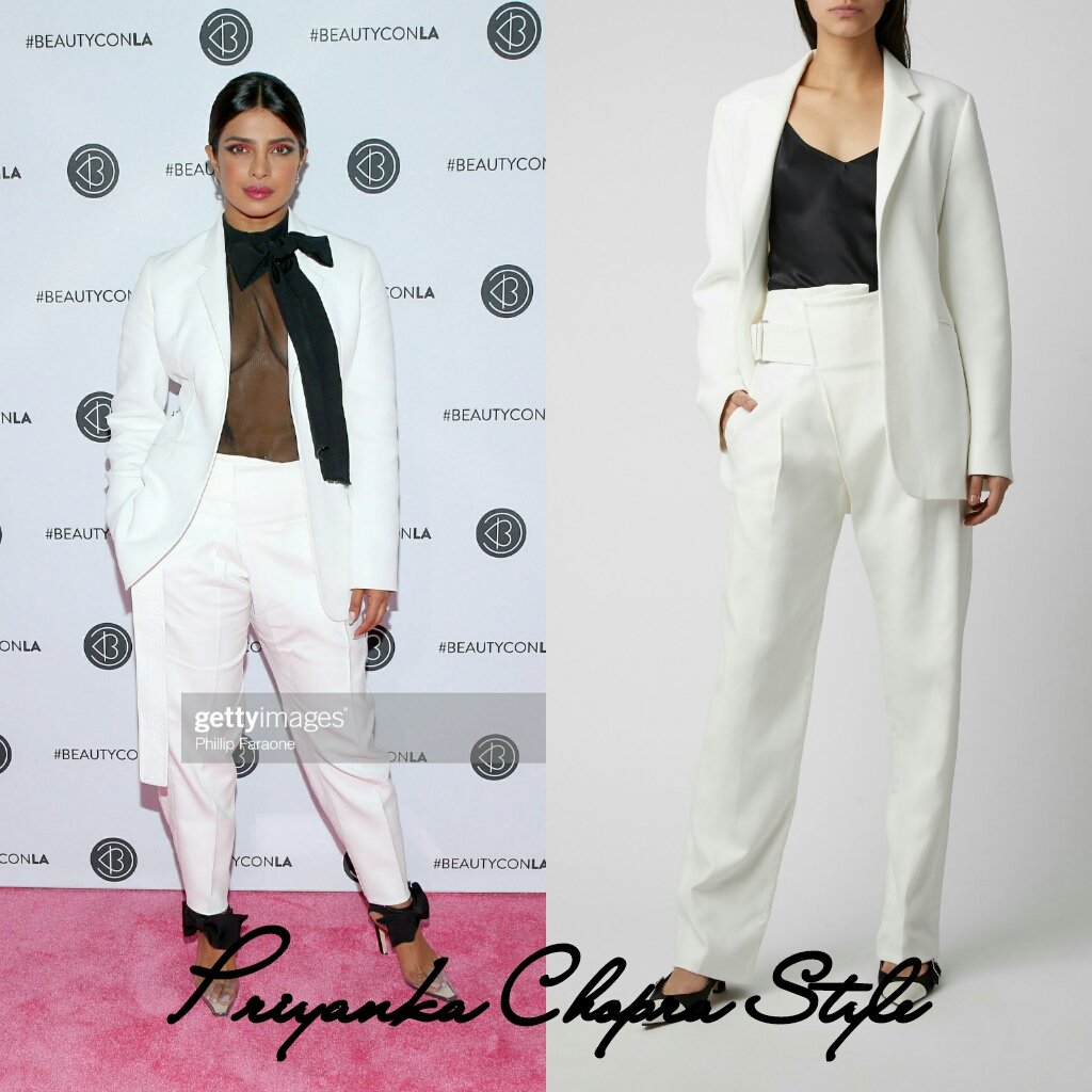 PChopraStyle's tweet photo. #BeautyconLA - @priyankachopra wore @victoriabeckham SS19

#PCSNotes - check out my thoughts on this look https://t.co/IBUCIJVPD4