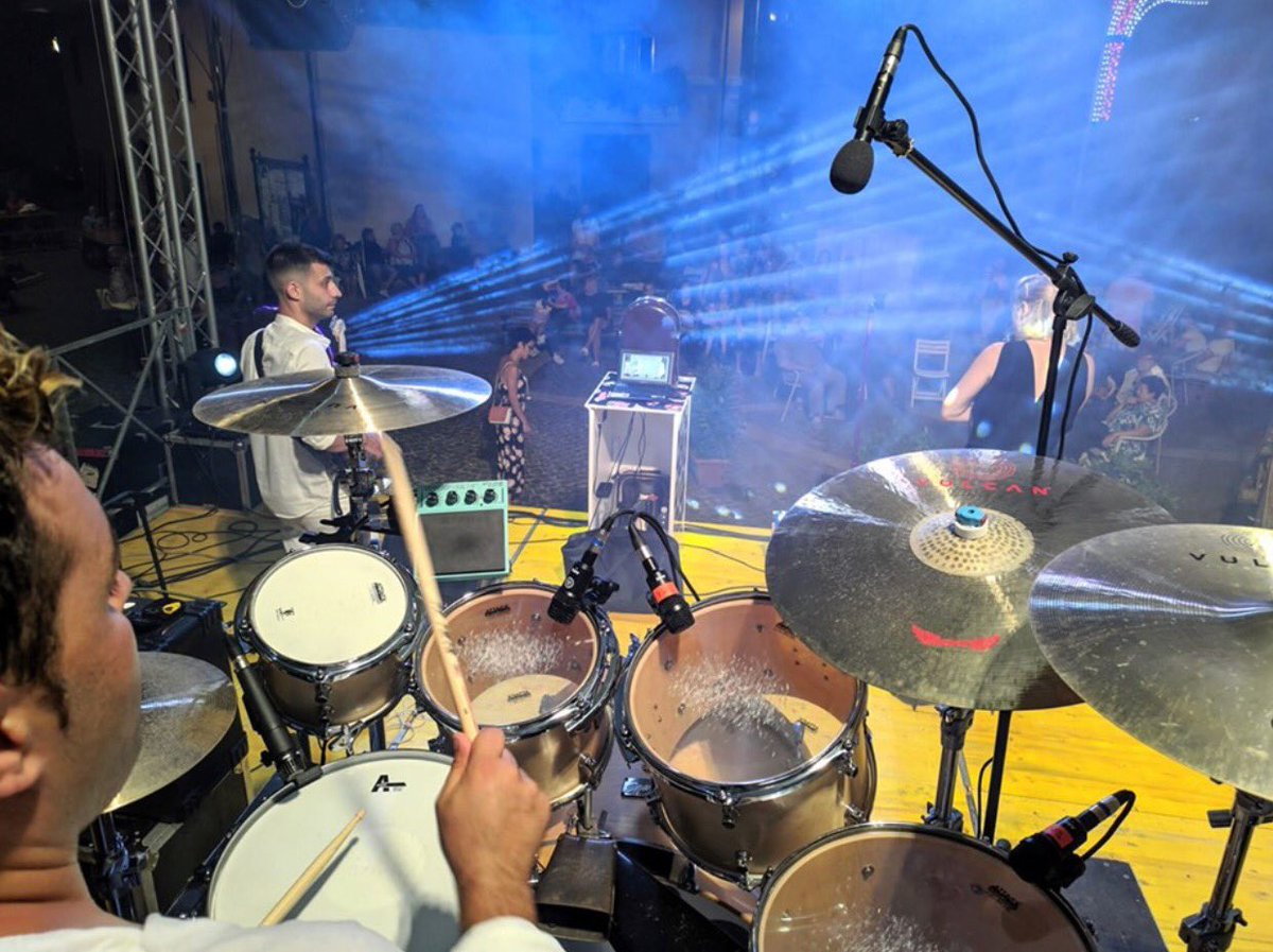 Attack Drumheads in action with Patrick O'Leary 💥