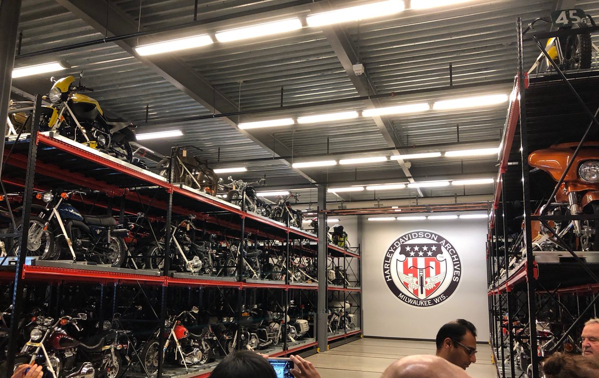 ASQ's tweet photo. #EQLP toured the #HarleyDavidson Powertrain Operations plant, and the #HarleyMuseum for a behind-the-scenes look at the origins and growth of the global brand. https://t.co/sk3BHlOrFW