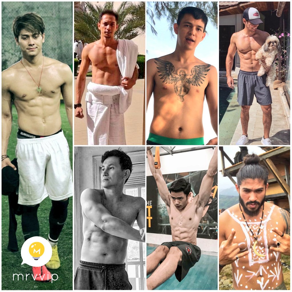 mrvvip's tweet photo. #MRVVIPWeekly: Siapa yang paling hawt shirtlessnya minggu ini? https://t.co/H7Y2EQDsWx