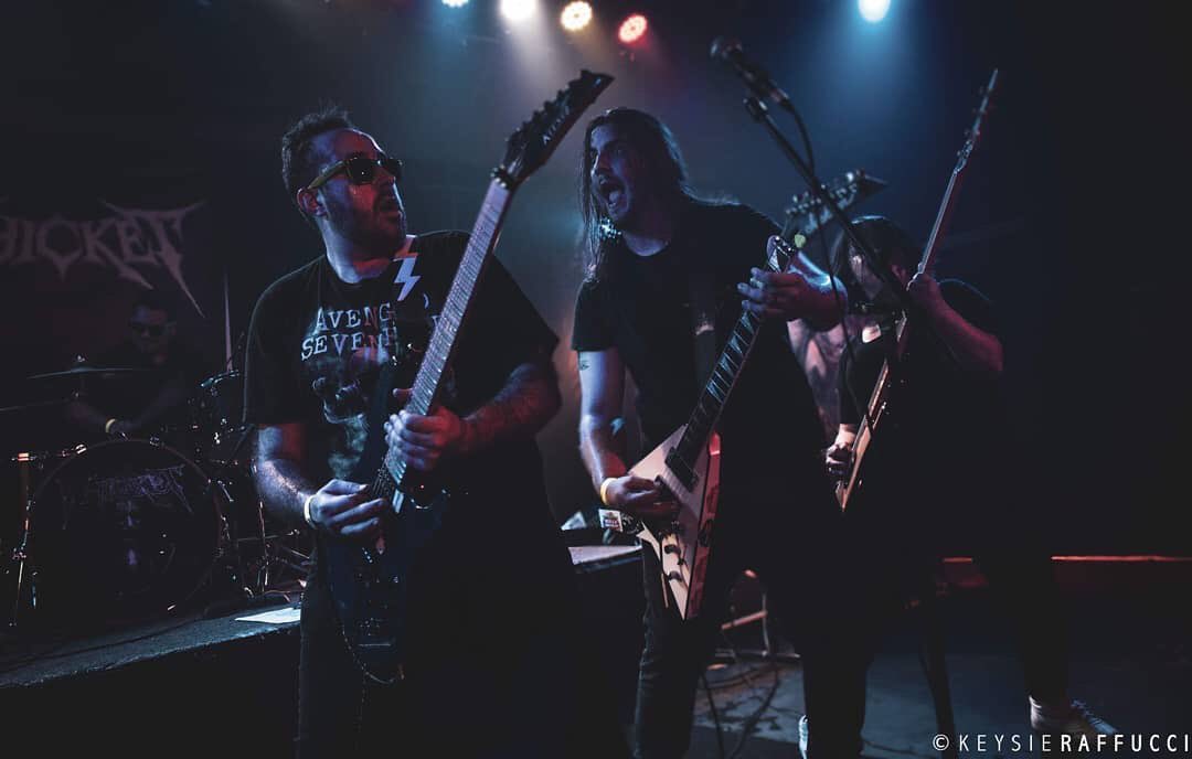 ThicketTheBand's tweet photo. What an honor last night was!

Thank you to those who came out to celebrate Descend Into Darkness! It truly felt like a party. Great people, great conversations, and awesome music!

We hope everyone enjoyed the show and the new EP! You can bump it on Spotify, Apple Music, etc. 😎 https://t.co/E4ySAm1eRT
