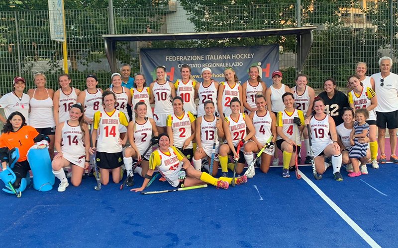 Muhl_Sports's tweet photo. The #Muhlenberg field hockey team continues its tour through Italy with visits to Florence and Rome, plus a win in its second game! 🐴🏑🇮🇹 https://t.co/HvuF0UQPlK
#CentConf #d3fh #WhyD3 https://t.co/IbiR2BK8Sd