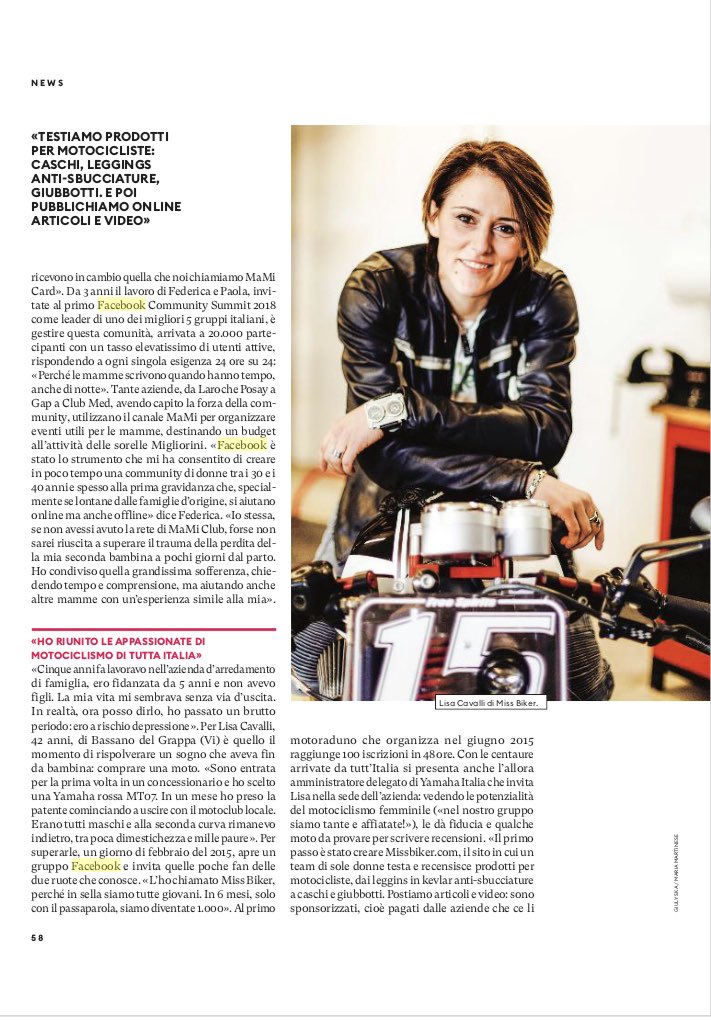 monicapiccini's tweet photo. @lucarallo ciao, c’è un tuo breve virgolettato sull’articolo su Donna Moderna ora in edicola. Grazie! https://t.co/uOVFro5dha