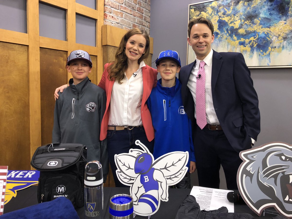 Thanks <a href="/KATVNews/">KATV News</a> and @KATVJames for having us on to talk  <a href="/MagnaIV/">Magna IV</a> and cool back to school swag #BackToSchool2019 #saltbowl #bentonpanthers #bryanthornets