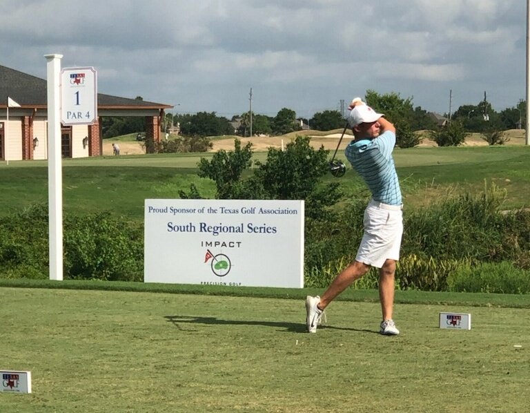 TexasGolfAssoc's tweet photo. The #finalround is underway over at @SCCatHN for the #SouthAm presented by #ImpactPrecisionGolf. 

With a crowded #leaderboard it's anyone's for the taking!

Time to crown a #champion!

Full results at https://t.co/7fHnJx0UIq. https://t.co/2JdbszCEwF