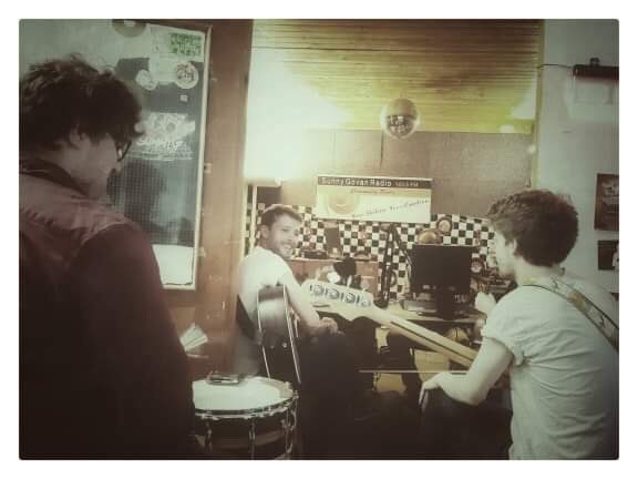 TheseWB's tweet image. Big love to Jim at Sunny G radio for having us on last Thursday! Here we are, looking all smiley and radio friendly #sunnygovanradio