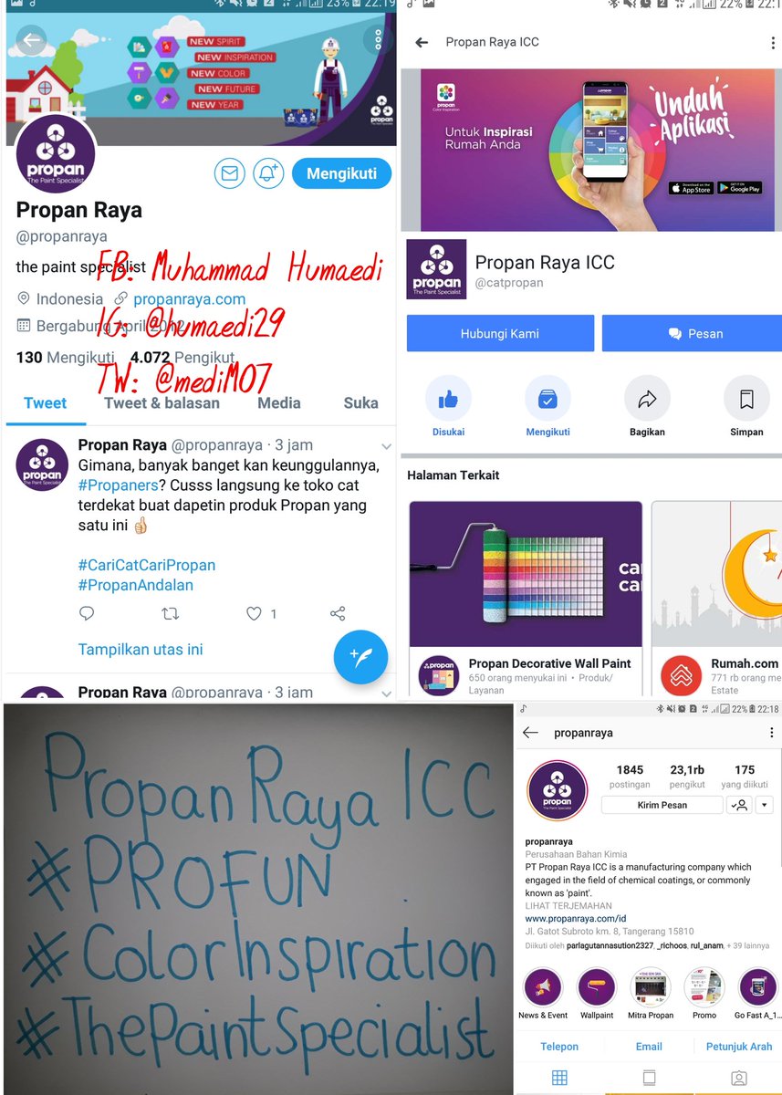 mediM07's tweet image. Produk Go Fast A-10000 
Berikut keunggulannya:
1. Tidak berbau, cepat kering dan tahan cuaca
2. Ramah lingkungan dan sangat mudah diaplikasikan
3. Hemat dan ekonomis
#PROFUN 
@Just_rara14 @isman_ahmad @arsamers27 @C4kra61__ @r2_dewi 
Jangan lupa follow @propanraya