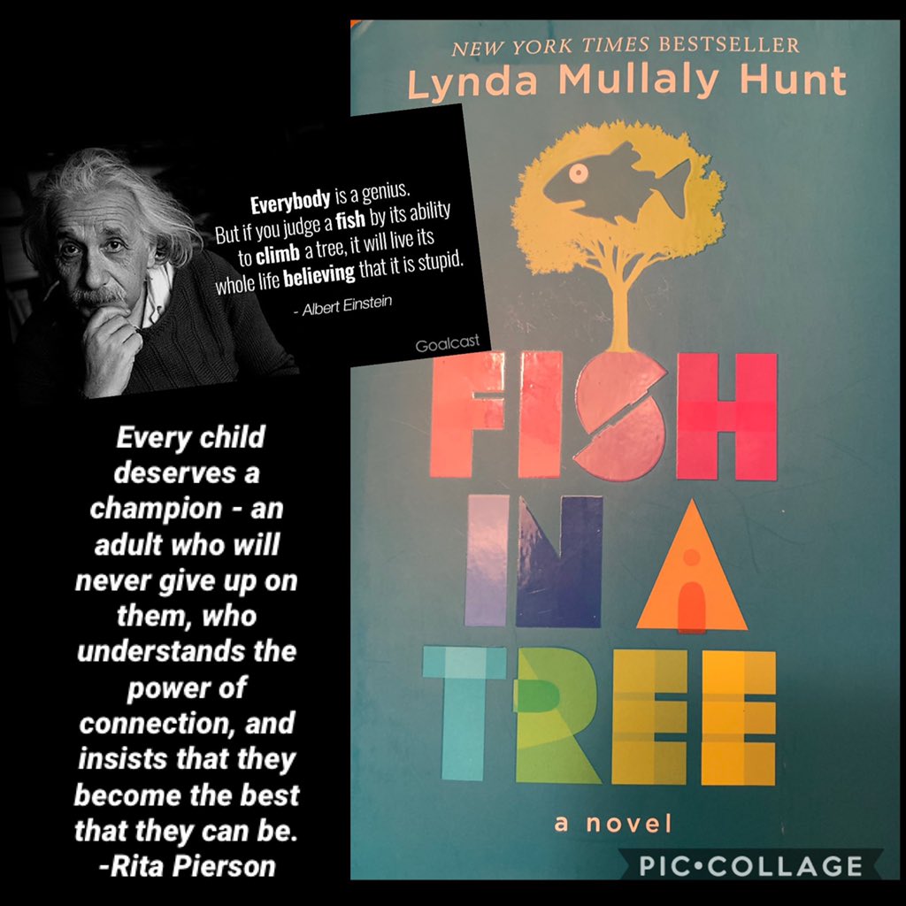 Ms. Wenzel (@wenzelkapwcsed1) on Twitter photo My FAVORITE YA read of the summer! Learned from a colleague that there is a book out there that embodies the Einstein quote that I’ve always found endearing and features a teacher whom we should all strive to be!! #booksnap <a href="/PicCollage/">PicCollage</a> <a href="/LynMullalyHunt/">Lynda Mullaly Hunt 🗣⛈💦//🐟🌳</a> My FAVORITE YA read of the summer! Learned from a colleague that there is a book out there that embodies the Einstein quote that I’ve always found endearing and features a teacher whom we should all strive to be!! #booksnap <a href="/PicCollage/">PicCollage</a> <a href="/LynMullalyHunt/">Lynda Mullaly Hunt 🗣⛈💦//🐟🌳</a>