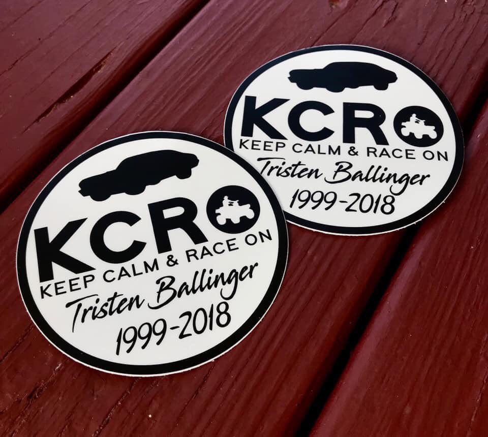 KcrOracing's tweet photo. KCRO is now selling license plates ($25), T-shirt’s ($20 &amp; 2XL &amp; 3XL $25), stickers ($3), and hats ($25 black &amp; light grey) https://t.co/B6GpYtIYyj
