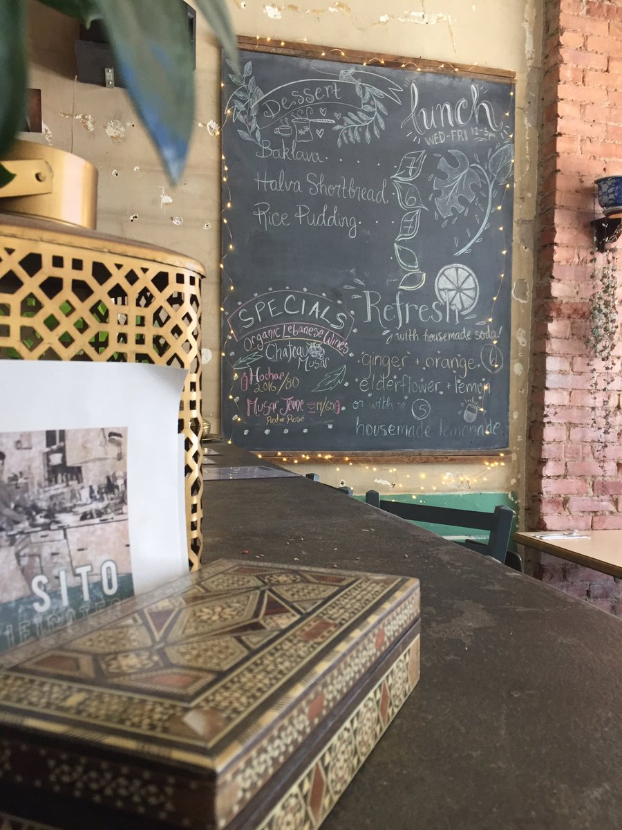 AshleyZarovna's tweet photo. Favourite new dining experience in Toronto? Little Sito on Bloor street West. #yyzfood #lebanesecanadian #littlesito #bloorwest #shukran #Mediterraneancuisine https://t.co/CxcE3oTqHZ