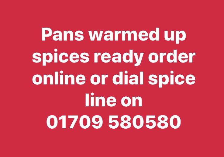 SpiceLibrary's tweet image. 10% discount on collection orders free home delivery Service Available