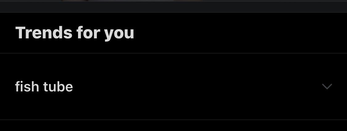 Trends for you: “fish tube”