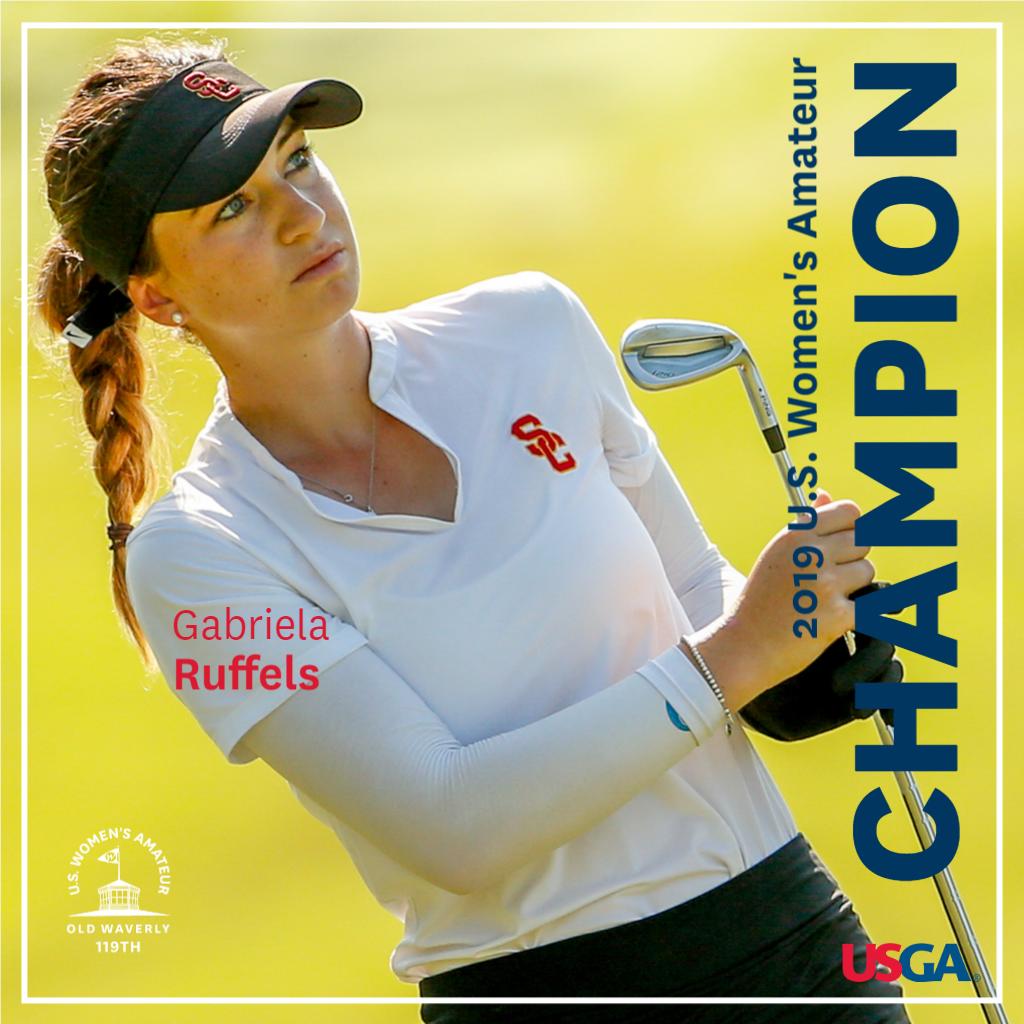 Usga Unruffled Just Five Years After Taking Up The Game Uswomensam Rookie Gabriela Ruffels Showed No Nerves In Defeating Albane Valenzuela 1 Up To Capture The Title T Co Dovfxe1s Twitter