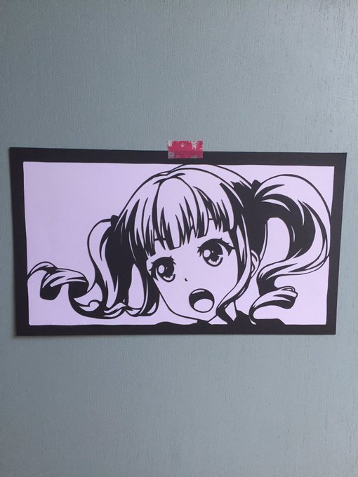 バンドリ切り絵のtwitterイラスト検索結果