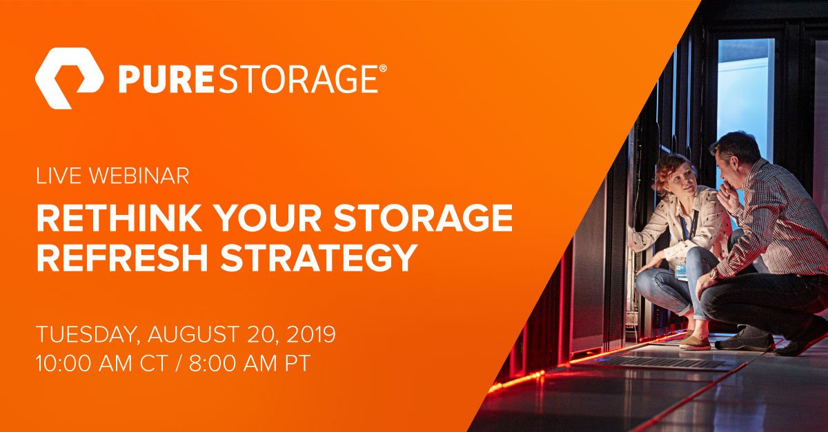 _zrafiq_'s tweet image. Rethink your #StorageRefresh. Learn which performance, technical and TCO benchmarks to include in your next #storage refresh strategy bit.ly/31x3zBQ