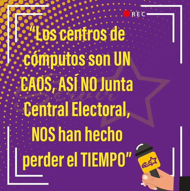 SantaSoriano4's tweet photo. #Repost @serviralpartido
• • • • • •
“Los centros de cómputos son UN CAOS, ASÍ NO Junta Central Electoral, NOS han hecho perder el TIEMPO”
#PLD #SirveAlPartido #ElSitiodelaBase #EnDefensaDelPartido #Elecciones2020 #LideresDelFuturo #Plurales #SiemprePaLante https://t.co/mYlZMih7fE