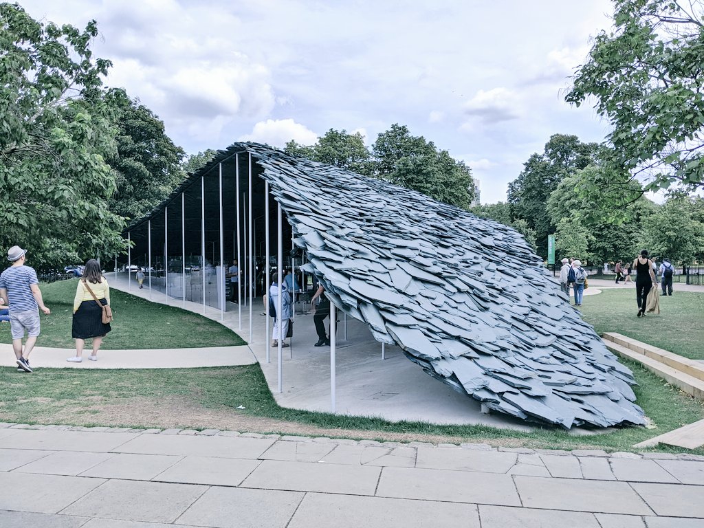 RT @mdrtkk: ようやく行けたハイドパーク内サーペンタインギャラリーに