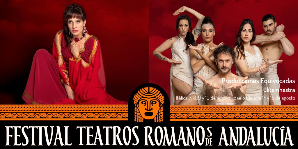 La revisión contemporánea de 'Clitemnestra', dirigida por@delcastillo_jm y con Natalia Millán, esta semana sobre las tablas de #BaeloClaudia tras sus estupendas críticas en Itálica. 14-15ago 22h.

ℹ🎟 ow.ly/zRzf50v1NPi

<a href="/CulturaAND/">Cultura Junta de Andalucía</a>  <a href="/PEQUIVOCADAS/">P. EQUIVOCADAS</a> #TeatrosRomanos