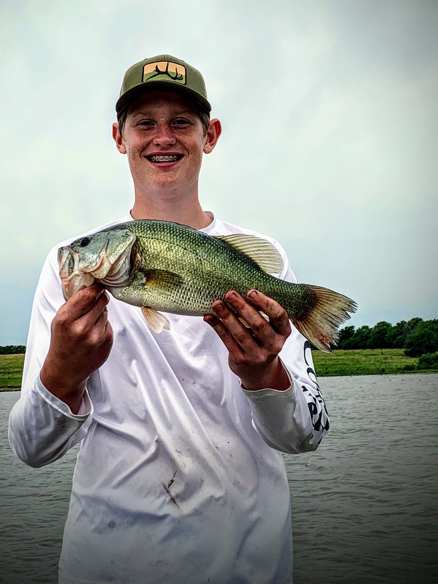 Carson landed this gorgeous Nebraska bass. How’s your Sunday going?