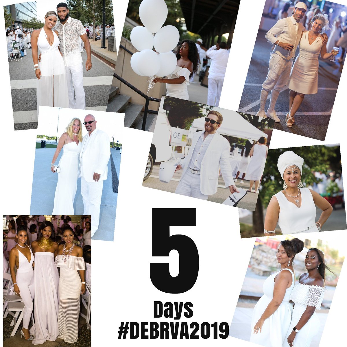 dinerenblancrva's tweet photo. ONLY FIVE DAYS AWAY #DEBRVA2019 Check out these elegant outfits from around the world to get you inspired.
📢 FASHION CONTEST: To enter: Take a photo 📸 and post with hashtag
Best Dressed MAN #DEBRVADAPPER
Best Dressed WOMAN #DEBRVACHIC
#fashion #dinerenblanc #beauty https://t.co/a9l5kPfEkt