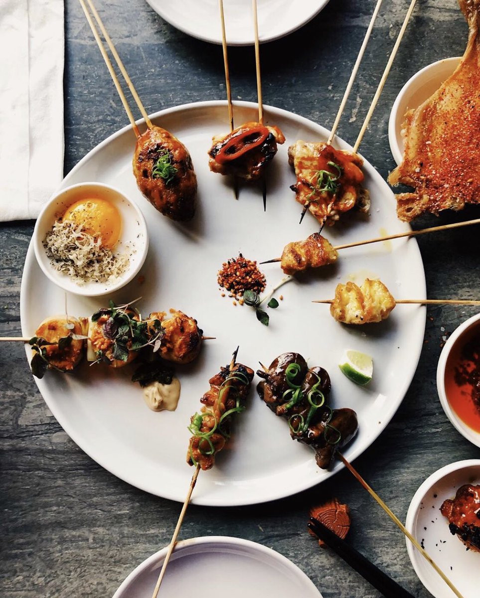 bayerpr's tweet photo. Chicken yakitori set @dcspokenenglish @thelinehotel #dc. Sign us up! 😍🍽✨ #dinnerisserved #chickenyakitori #yakitori #dcspokenenglish #spokenenglishdc #thelinedc #tachinomiya #standingroomonly #openkitchen #largeformatmenu #goodtoshare… https://t.co/0pfIcfr4wn… https://t.co/vM0QRMsgJO