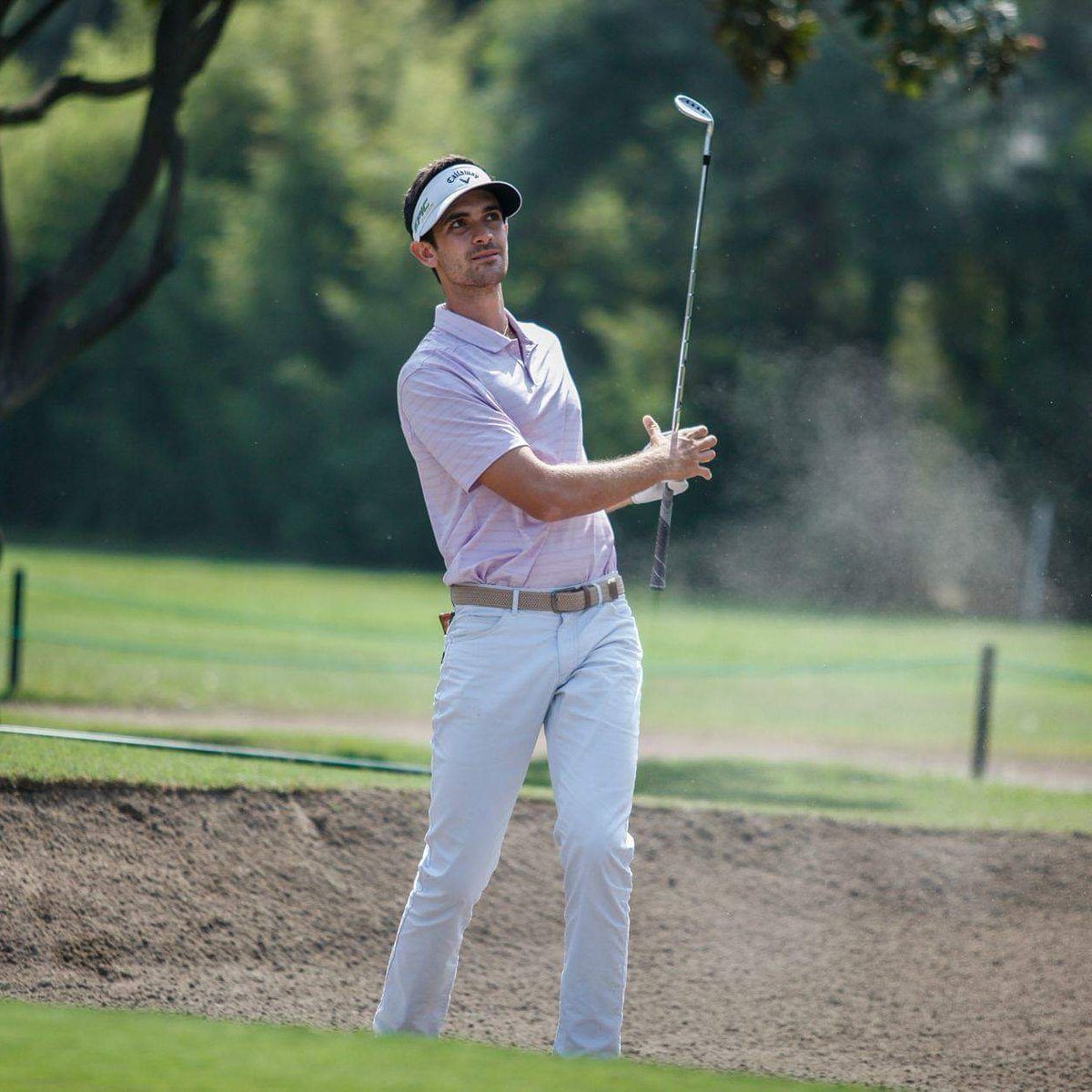 ¡Aplausos para el peruano! Luis Fernando Barco completó una gran actuación en el Lima Golf Club durante de los Juegos Panamericanos Lima 2019 y terminó en el 5to lugar de la competición. Nuestro compatriota quedó solo a tres golpes de un puesto por la medalla. ¡Arriba Perú 🇵🇪️!
