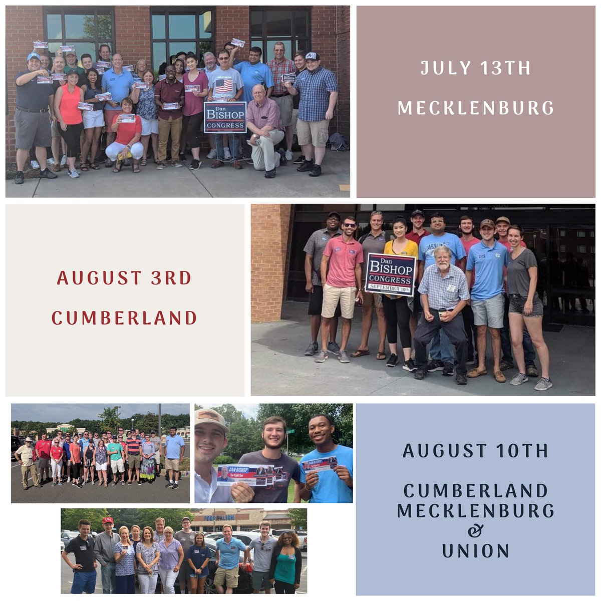 NCFYRAchieve's tweet photo. #NCFYREngaged stormed 9th District a third time, knocking thousands of doors for #TheRightDan. Our team is #alwaysengaged for Republican candidates and YRs of NC. We know #passionwinselections & we are proud to be a consistent force in Dan Bishop’s effort. #ncpol #ncfyr https://t.co/D8vi9iEQVu