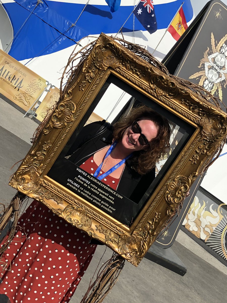 tamareh's tweet photo. Wonderful afternoon at the #Alegria #CirqueVIP performance. Thanks @MastercardCA. Amazing Canadian Family reunion bringing us together from the West to East! Merci #Gatineau https://t.co/t1CWwo7sbL