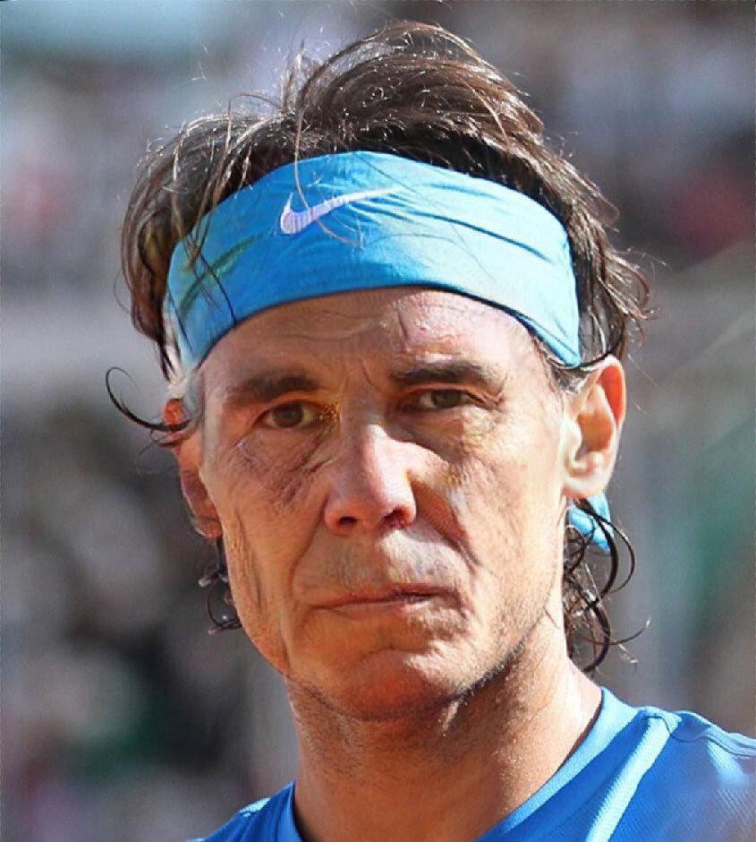 Dimonator's tweet photo. what Djokovic, Nadal, and Federer will look like the next time one of them loses to someone other than Djokovic, Nadal, or Federer https://t.co/etAG9EZ2cM