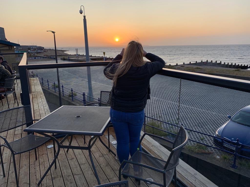 Gorgeous sunset! #sunset #whitstable #harbour #kent