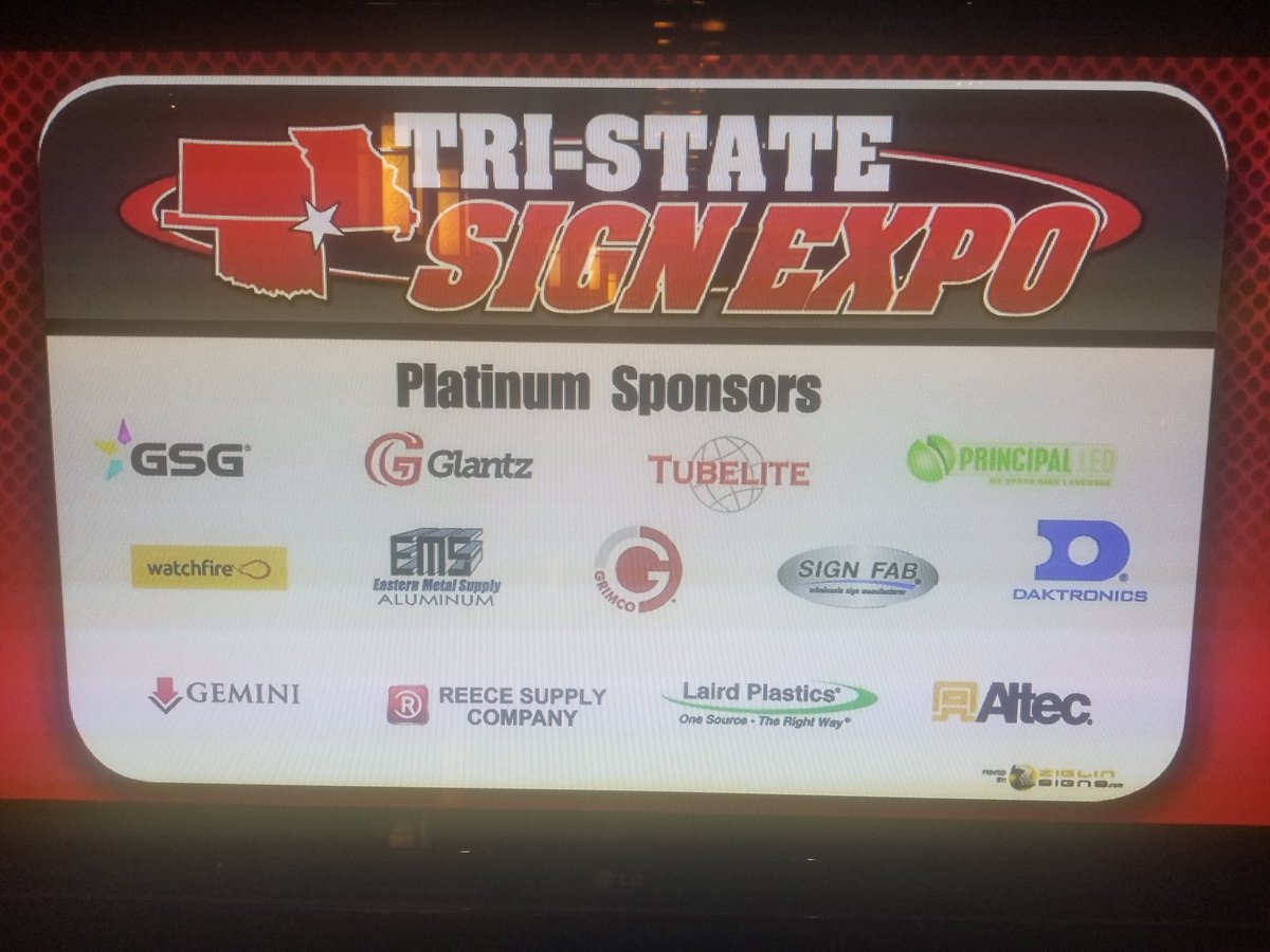 tristatesign's tweet photo. ...and that's a wrap! Thank you so much for attending. Special shootout to our #Platinum sponsors! #SeeYouInAugust2020 #Signs #TriStateSignExpo https://t.co/VDE8wvAg4I