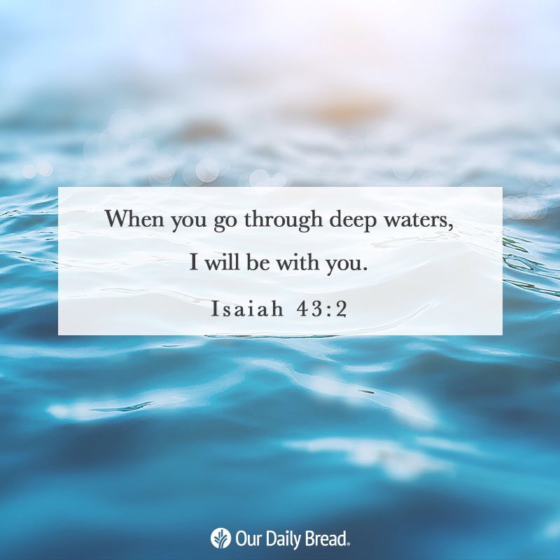 HisChild77777's tweet photo. When you go through deep waters, I will be with you.

Isaiah 43:2 https://t.co/yHSxIkkpNP