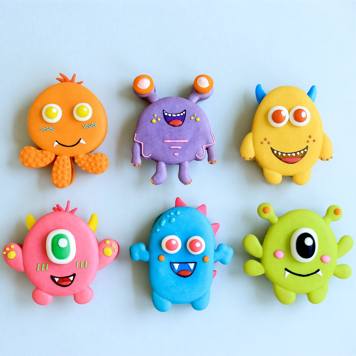 Monsterons!  French macarons.  Follow me on Instagram <a href="/sugardevotion/">sugardevotion</a> for more macarons photos.