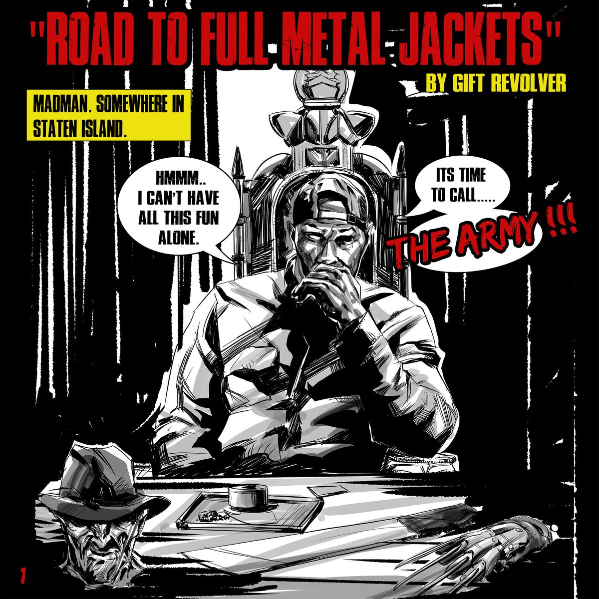 GIFTREVOLVER's tweet photo. "Road to full Metal Jackets"
Part 1, 2.
By Gift Revolver
KILLARMY
"Musical Terrorist" single pre order on I tunes now!
#killarmy #wutang #killabeez #thesagacontinues #9thprince #kinetic9 #islord #shogunassason #killasin #giftrevolver #GRlabcorp
#SundayMorning #SundayFunday https://t.co/5CyoI9grzq