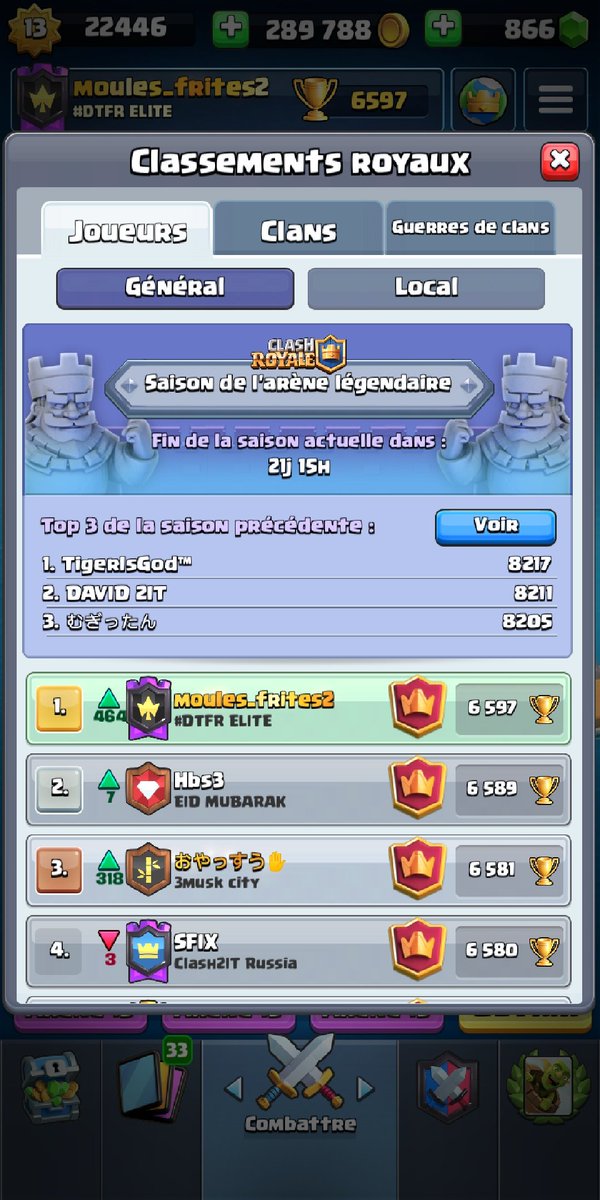 moulesfrites18's tweet photo. 1er monde c'est dingue 😍
@ClashRoyaleFR @Azilysgames @Paul_CR_ @Alkamaaa @inconnu2tous @remicr12 @__Viiper_ @BK_SamCR @Light_Pollux @Ad_RiuT @HugoCRv2 @EnzoDarkLove @EpticRS @_Enkith_ @ https://t.co/vR4e0yKsX4