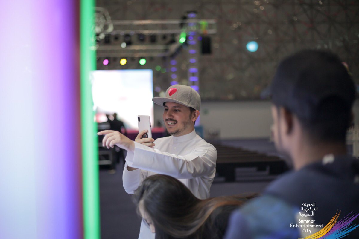 SummerEntCity's tweet photo. Nothing is better than enjoying a day with family in such a wonderful indoor venue! 

👉🏼 Mr. Q @iloveqatar Khalifa Al Haroon is exploring our amazing games in Summer Entertainment City 2019 #SEC19 🤩 #SummerInQatar 
@QSportsQatar https://t.co/kccpHynrVF