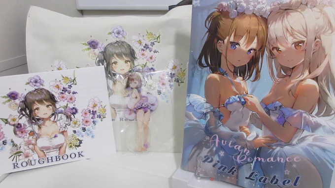写真撮っててなんだこれ凄いってなった。anmiさんの可愛さと美しさ両立させたイラストすごいの。。。綺麗。。。 